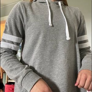 Gray hoodie